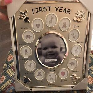First year picture frame